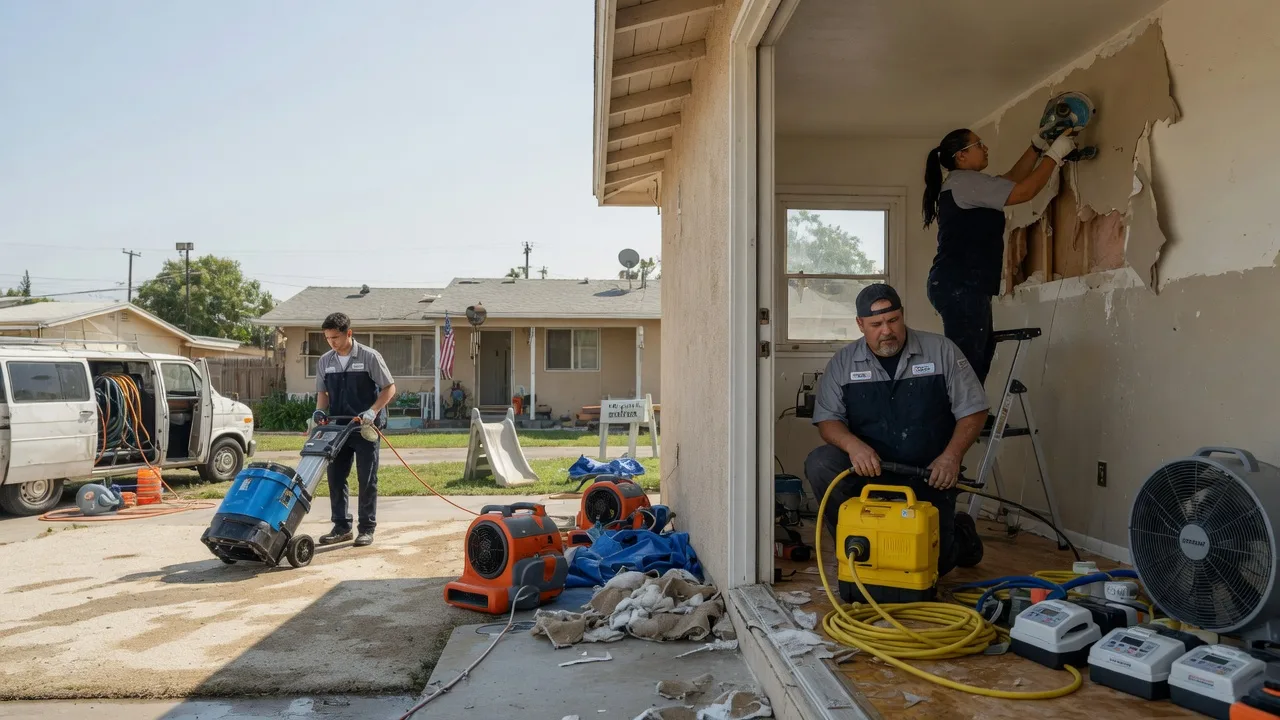 Water Damage Restoration in Sweet Valley, PA near me